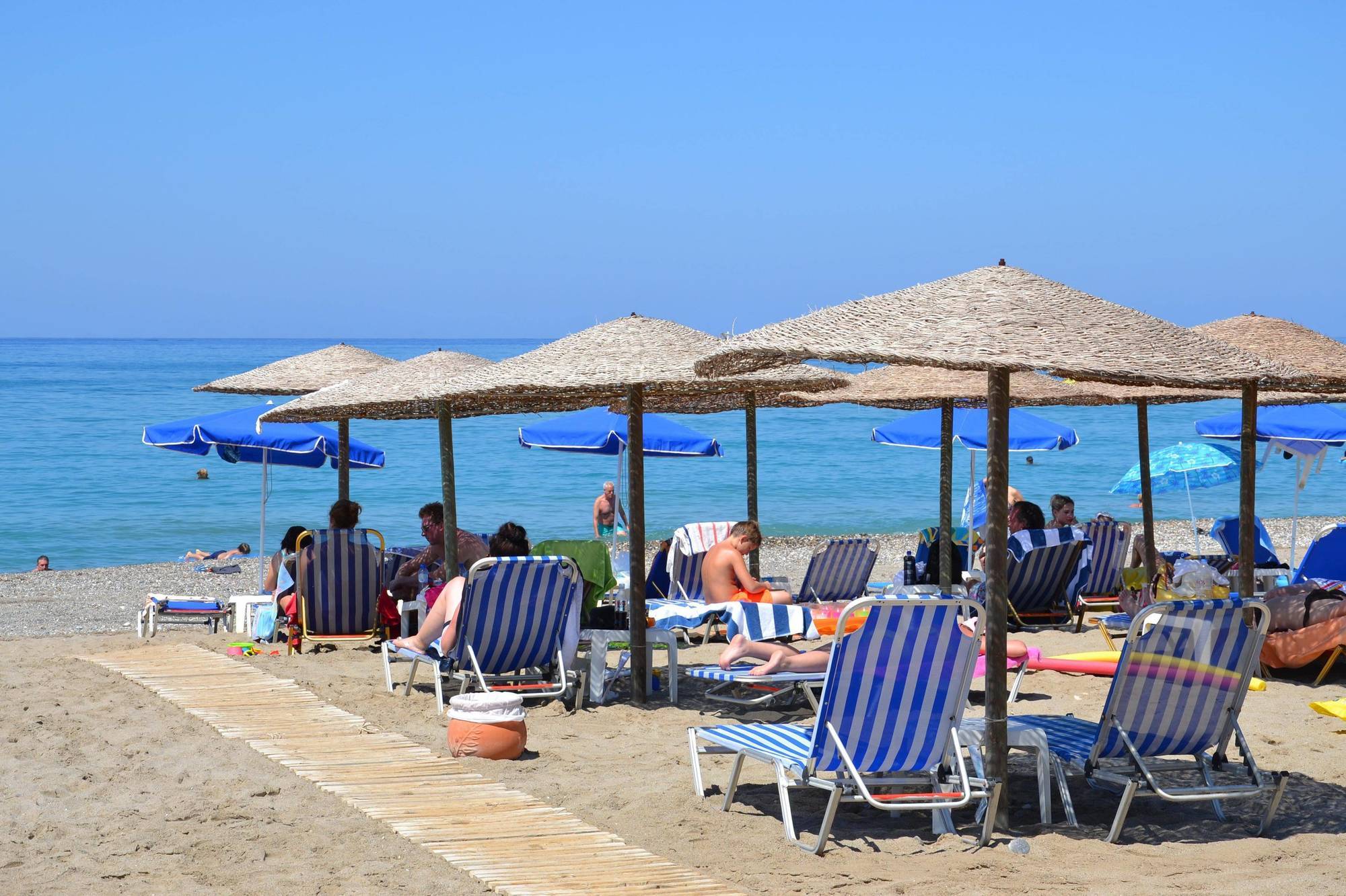 Galeana Beach Hotel Platanes  Buitenkant foto